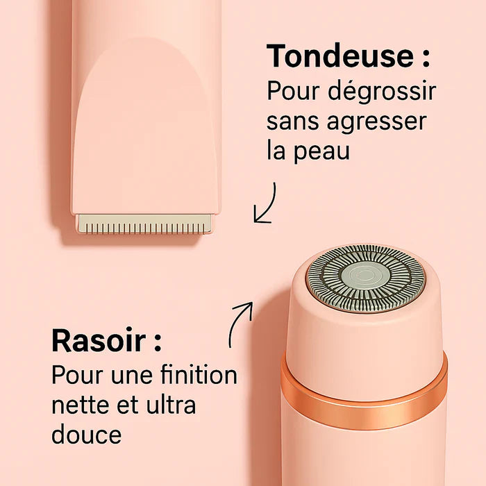 Rasoir MASERENEA™ - Retrouvez une peau lisse et douce, sans irritation ni douleur